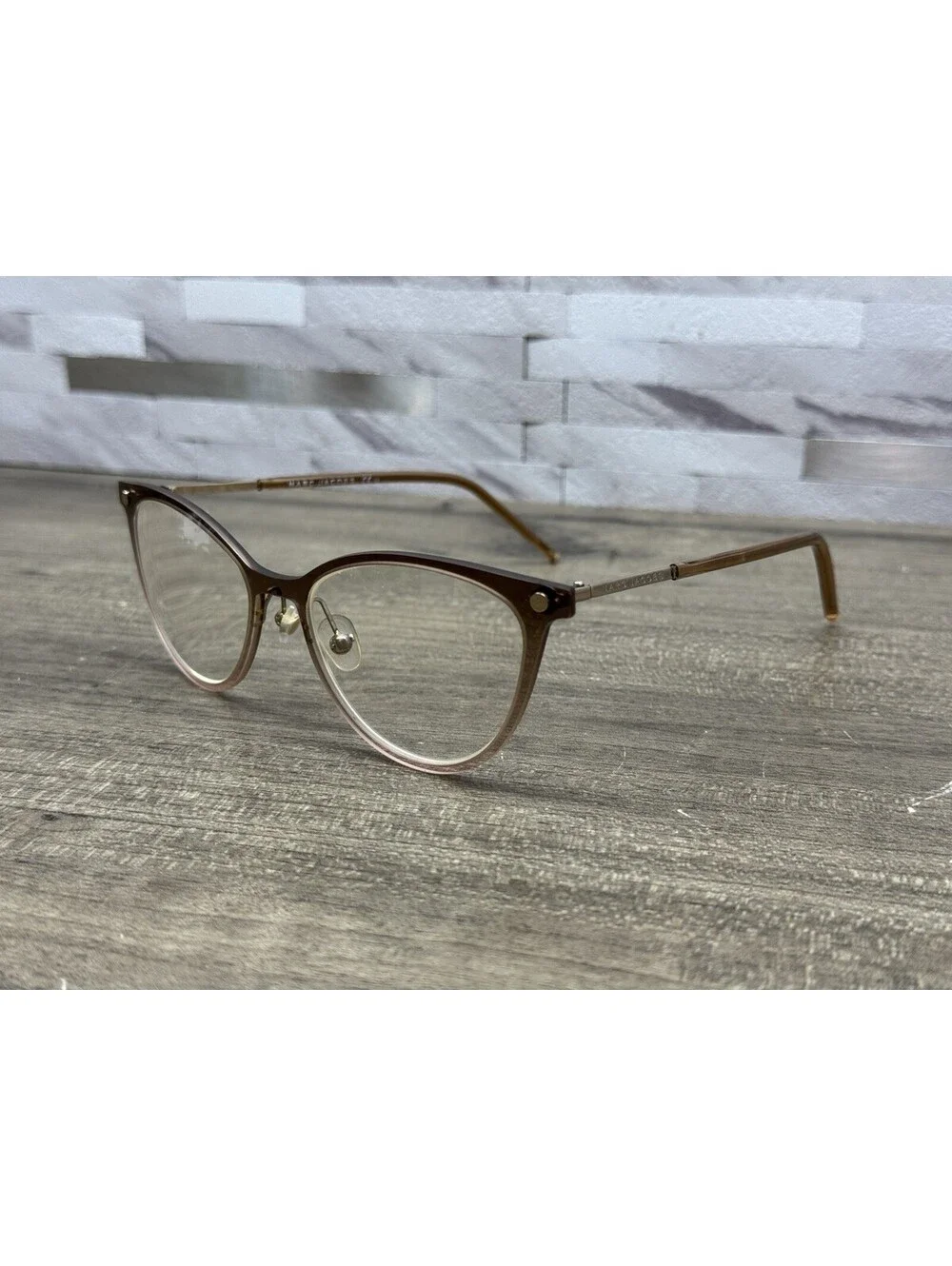 Marc Jacobs Designer Eyeglasses, Frames Only, MARC 32 TVX ..-..-140 Brown Clear